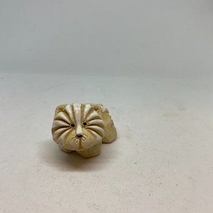 Handcrafted and signed Ceramic West Highland Terrier dog about 2"